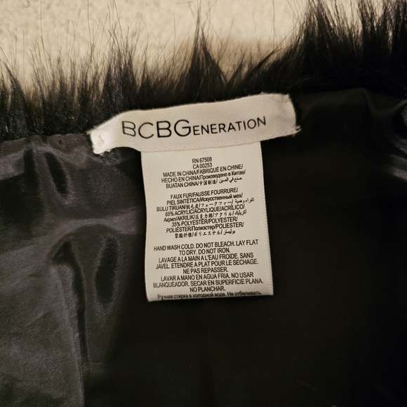 BCBG Faux Fur Scarf - Picture 2 of 2